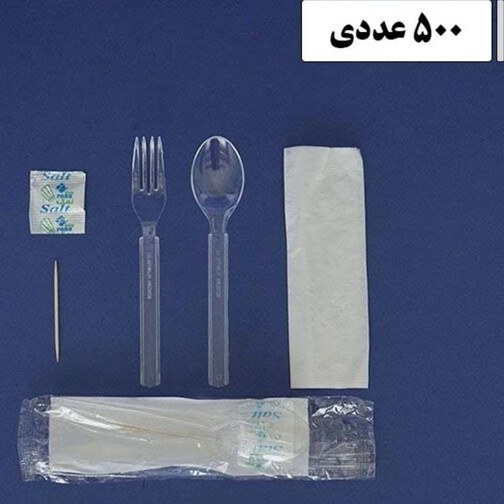 قاشق چنگال یکبارمصرف vip