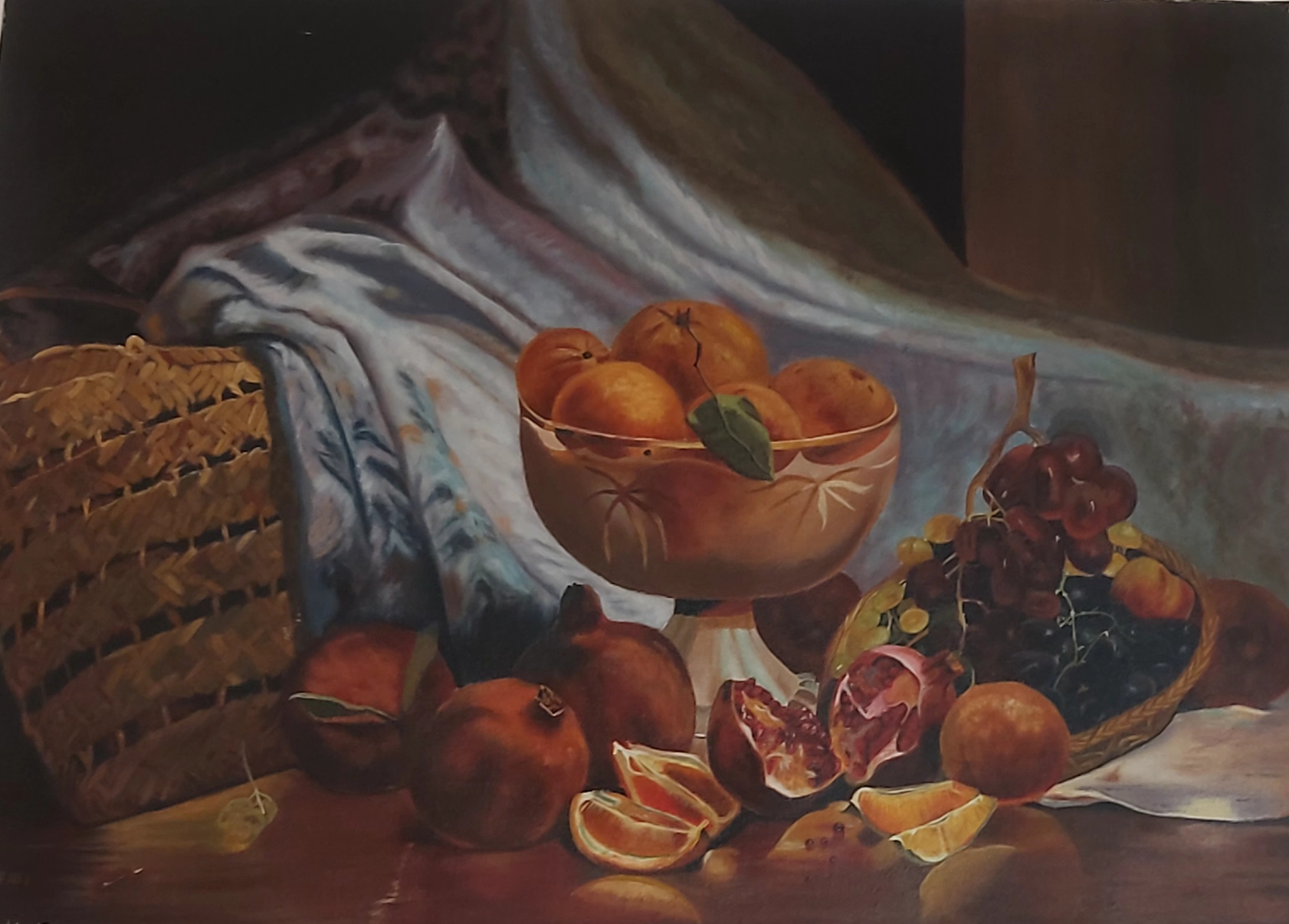 بوم نقاشی رنگ و روغن