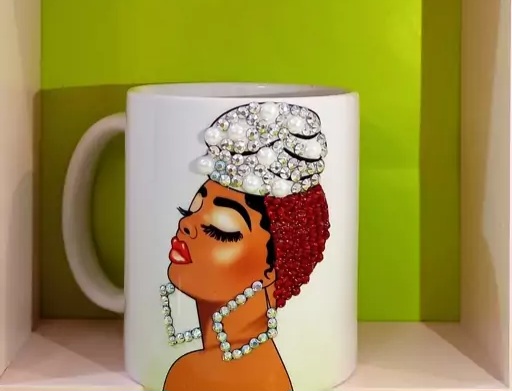 فروش ماگ نگین دار