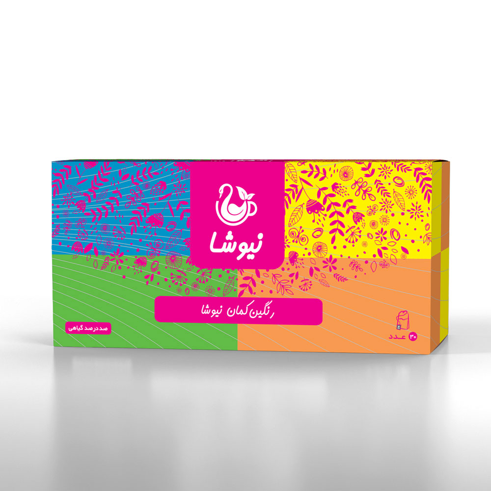 Collectible tea box for reception