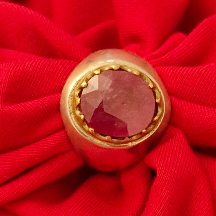 انگشتر یاقوت برمه