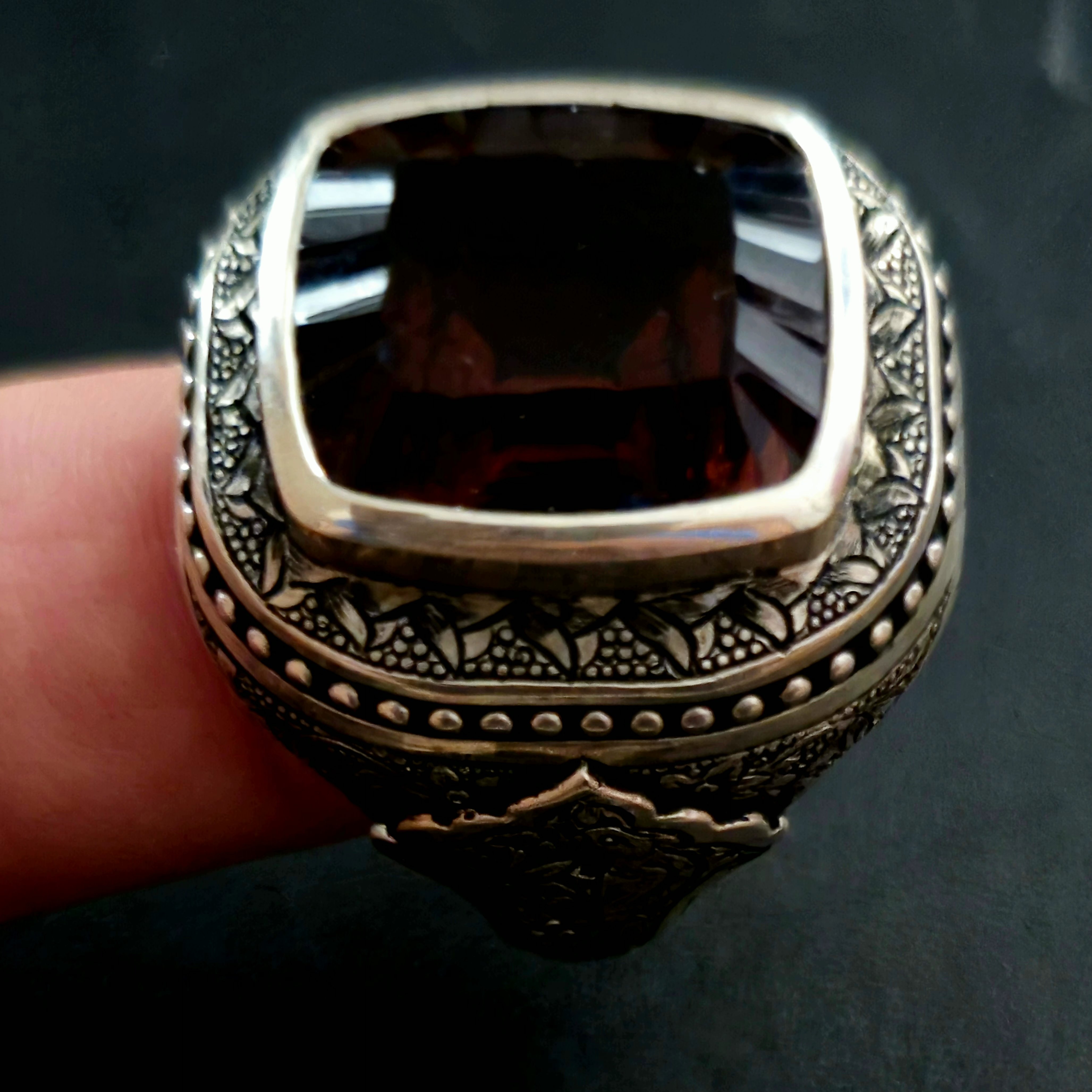 انگشتر نفیس قلمکاری