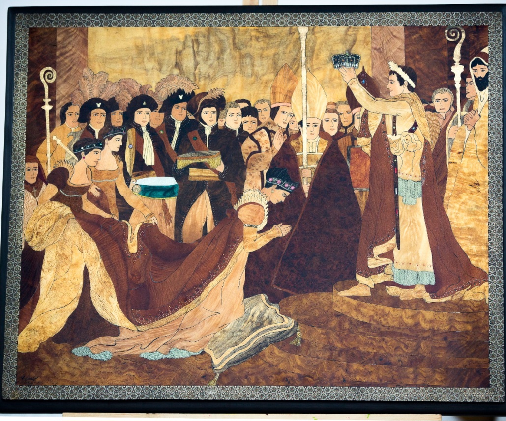 تابلوی معرق، هنر دست استاد