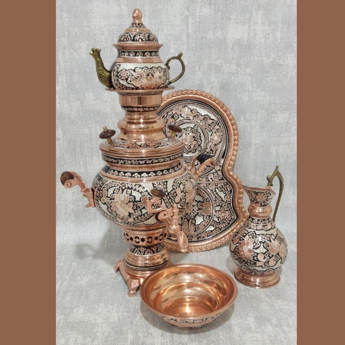 مس نقره کوب الماس تراش