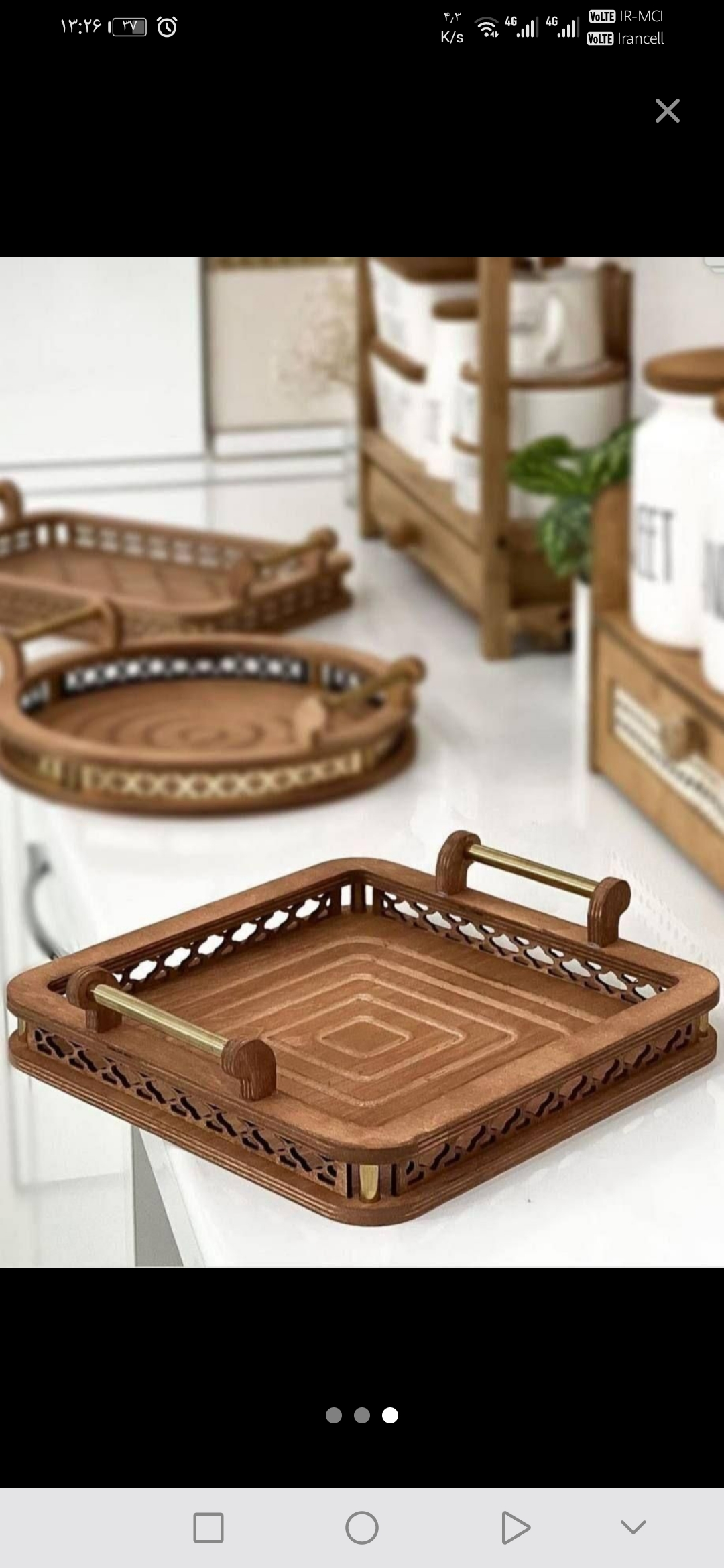 فروش سینی چوبی و لوکس 