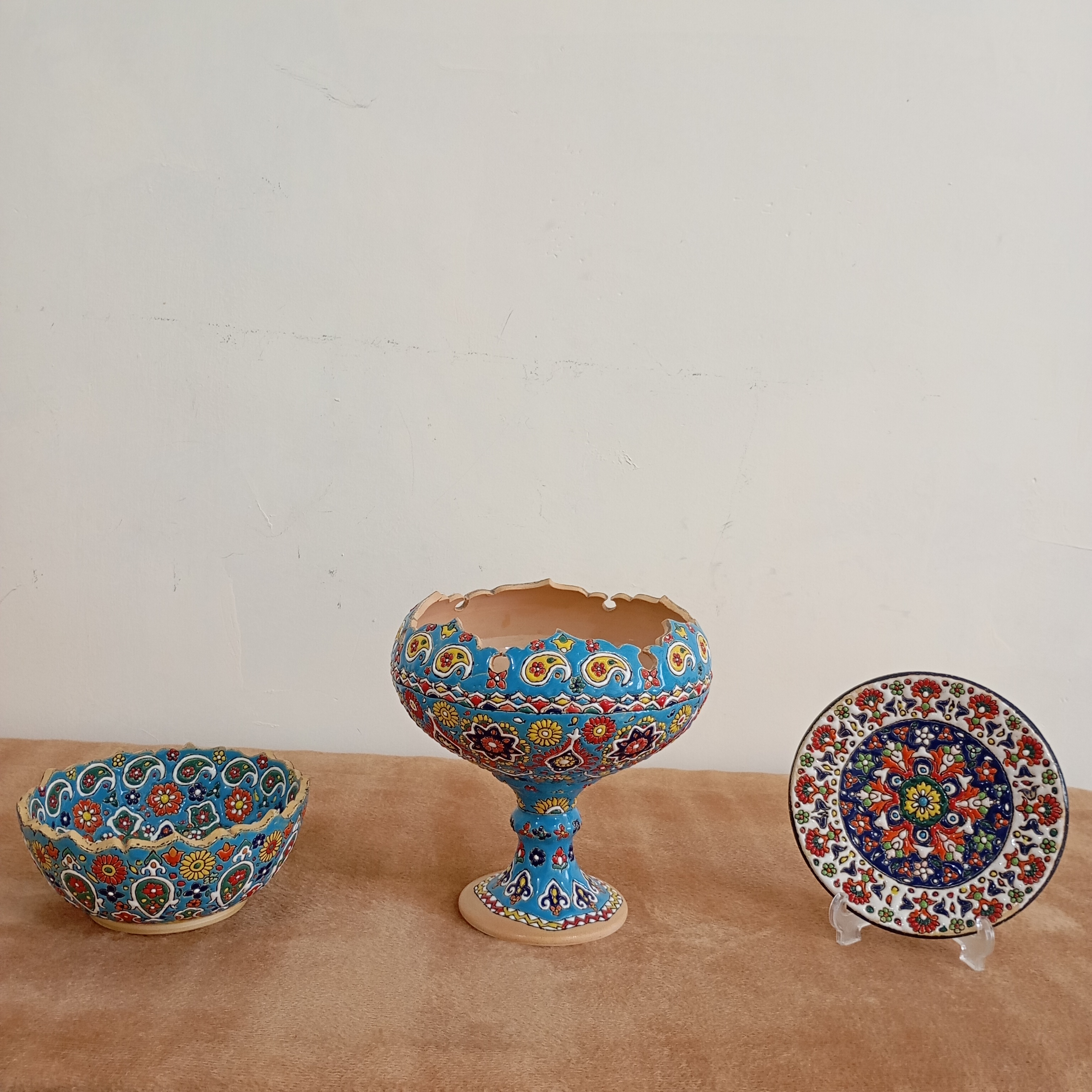 مینا کاری سفال 