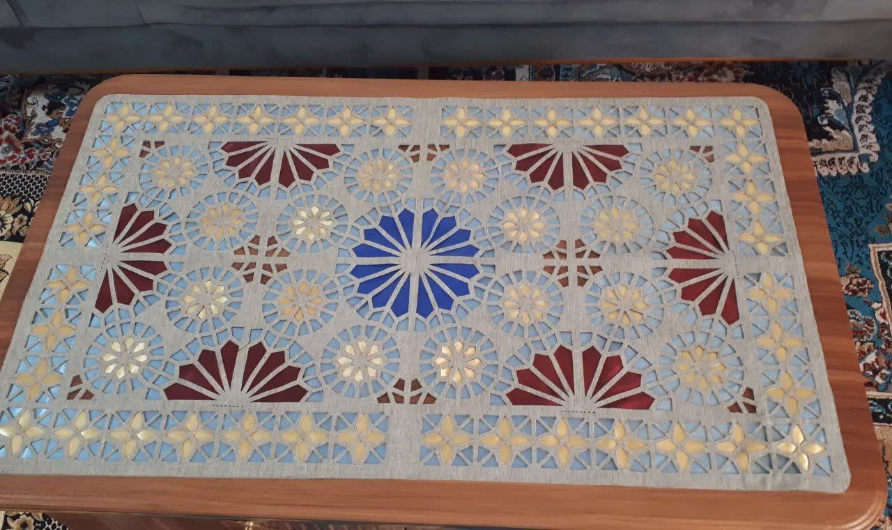 رومیزی هویه کاری