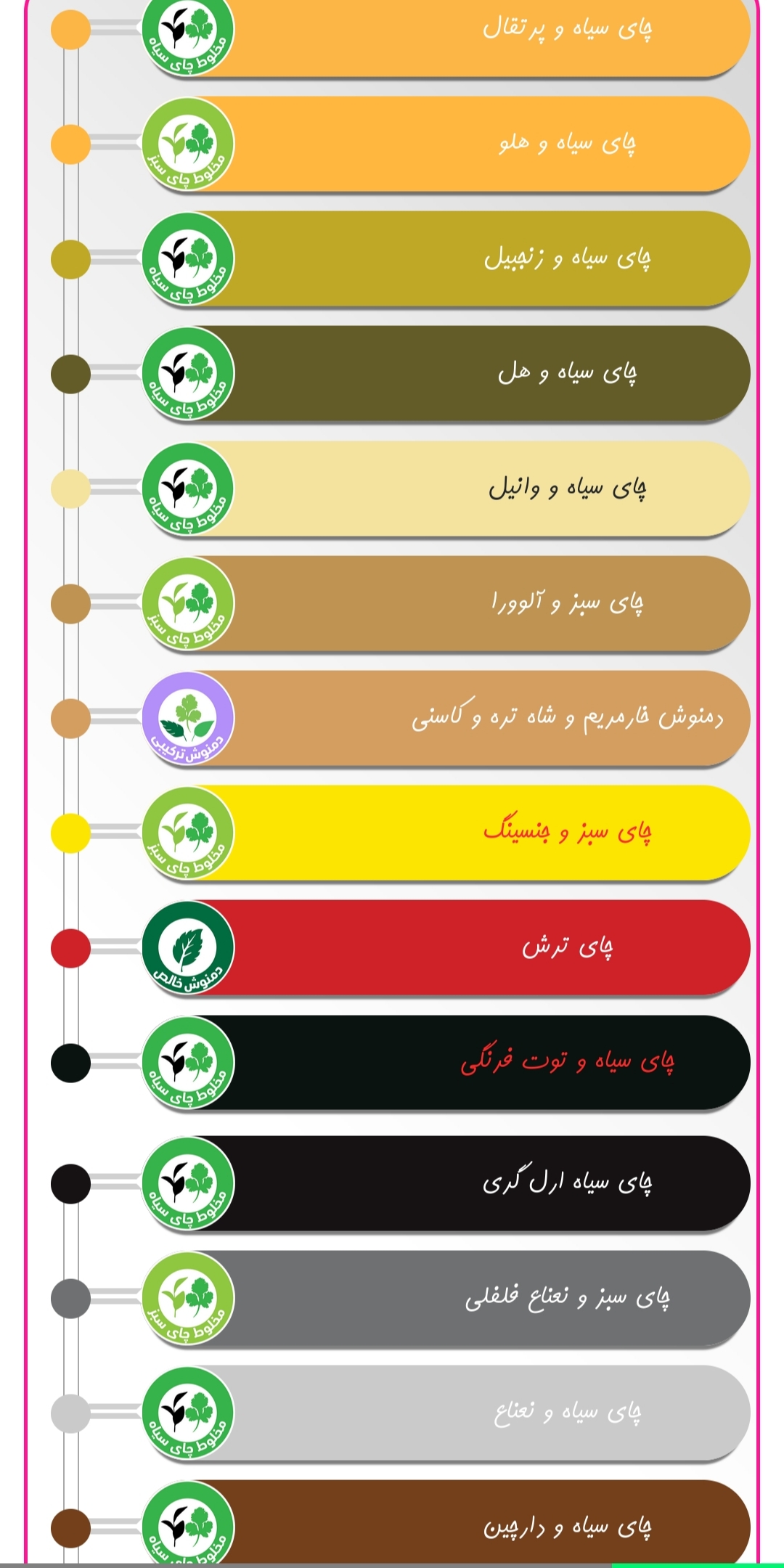 Collectible tea box for reception