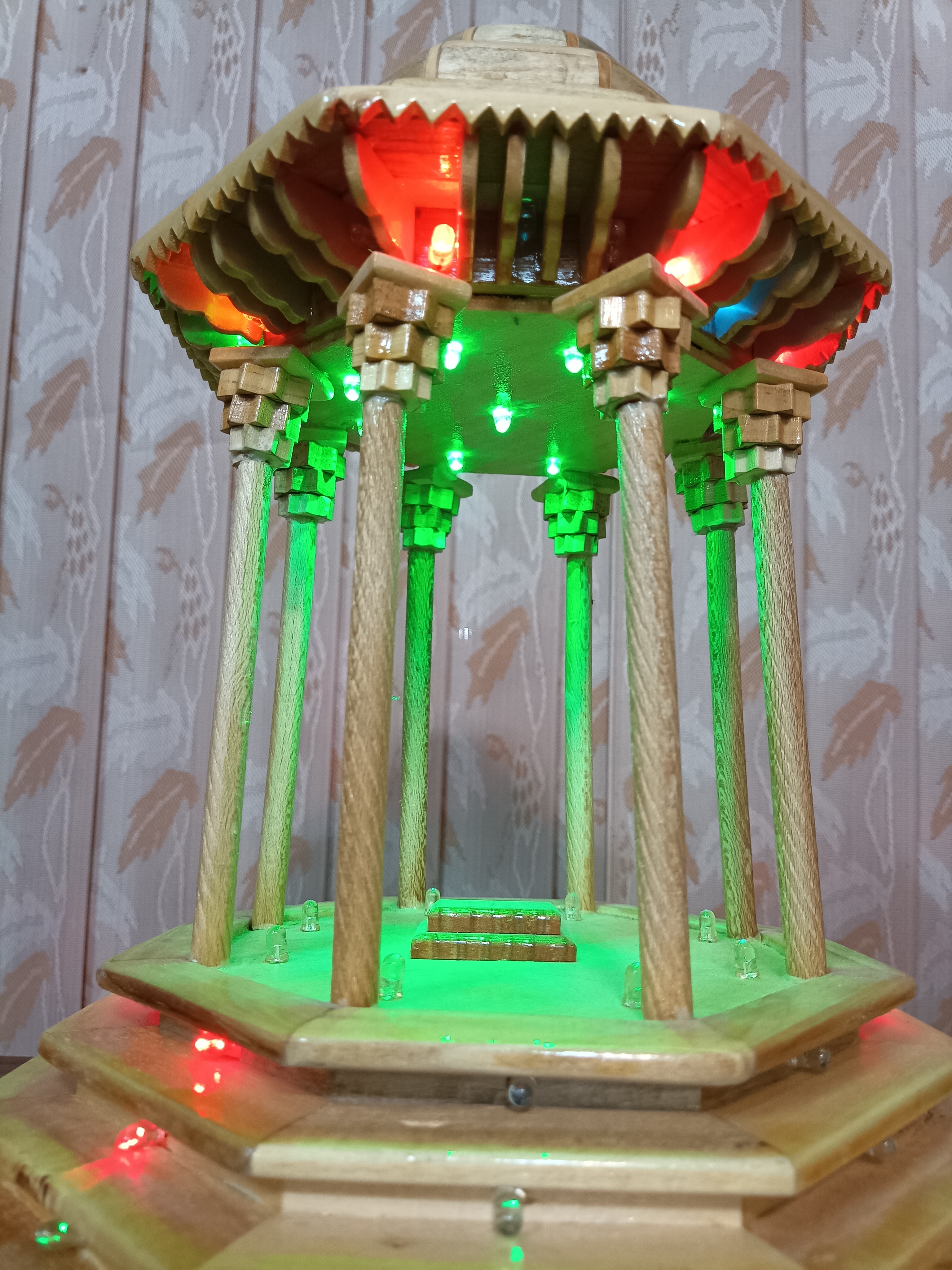 آباژور حافظیه تمام چوبی دست ساز