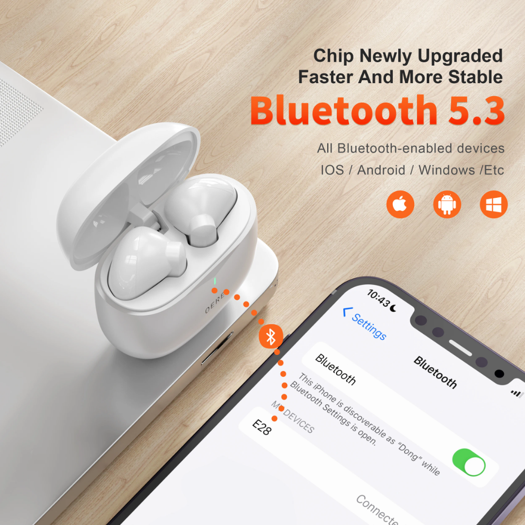 فروش ایرپاد Qere e28 wireless earbuds