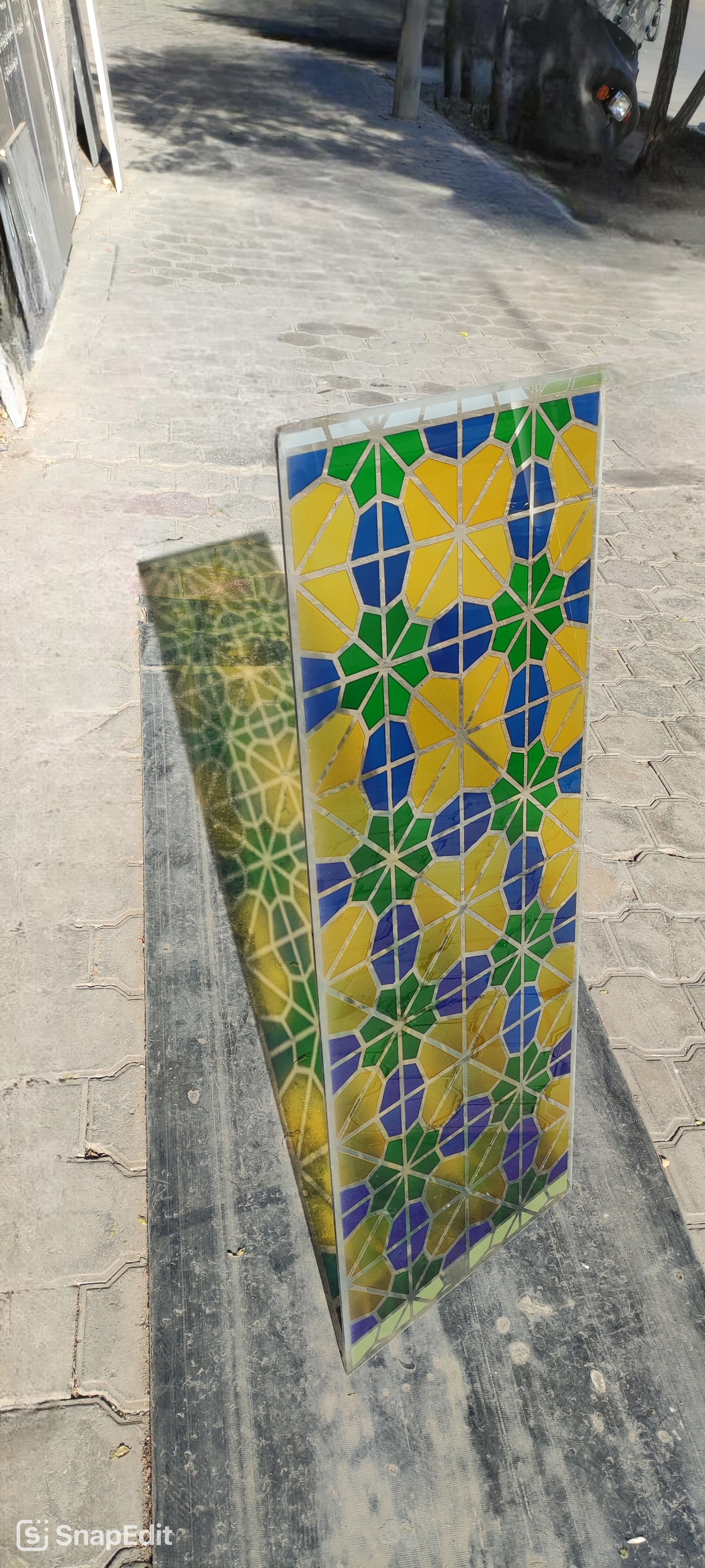 شیشه های طرح سنتی 