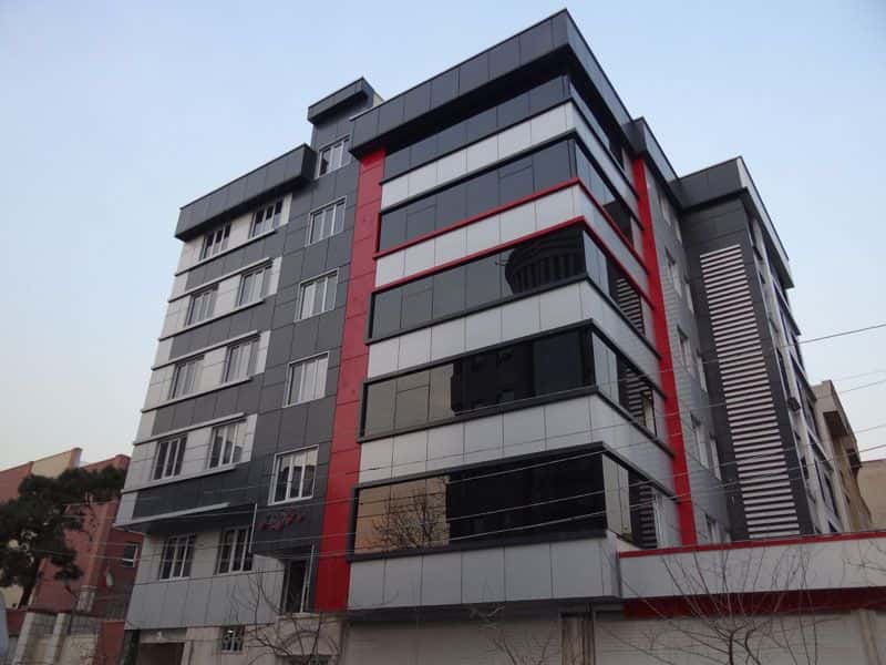 اجرای نمای کامپوزیت 