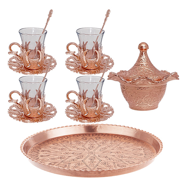 ست چایخوری مسی