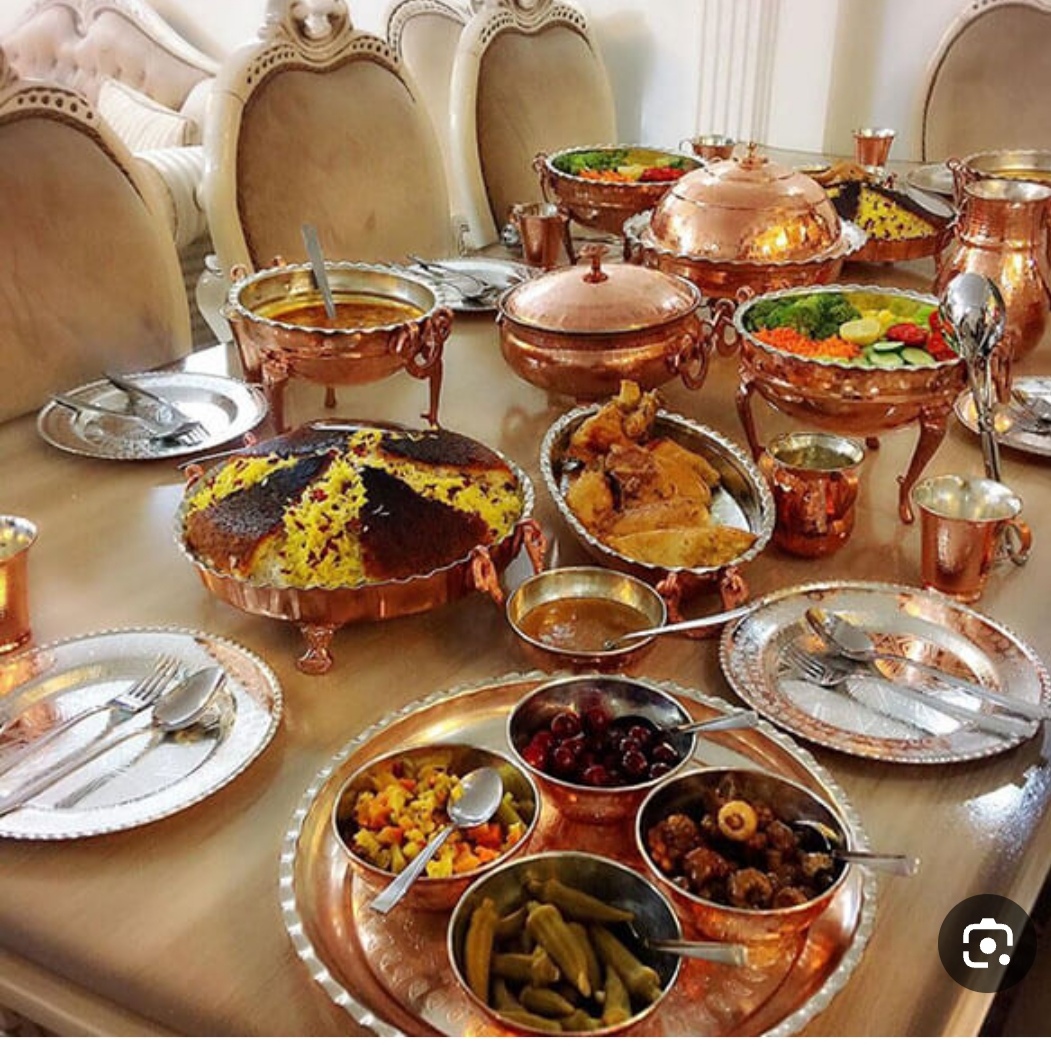 انواع ظروف مسی 