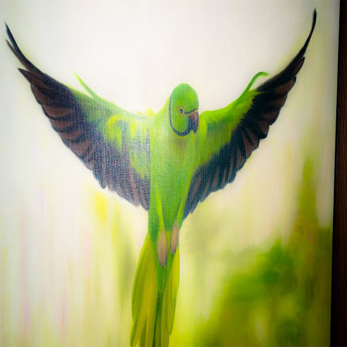 تابلونقاشی رنگ و روغن هنر دست ساز