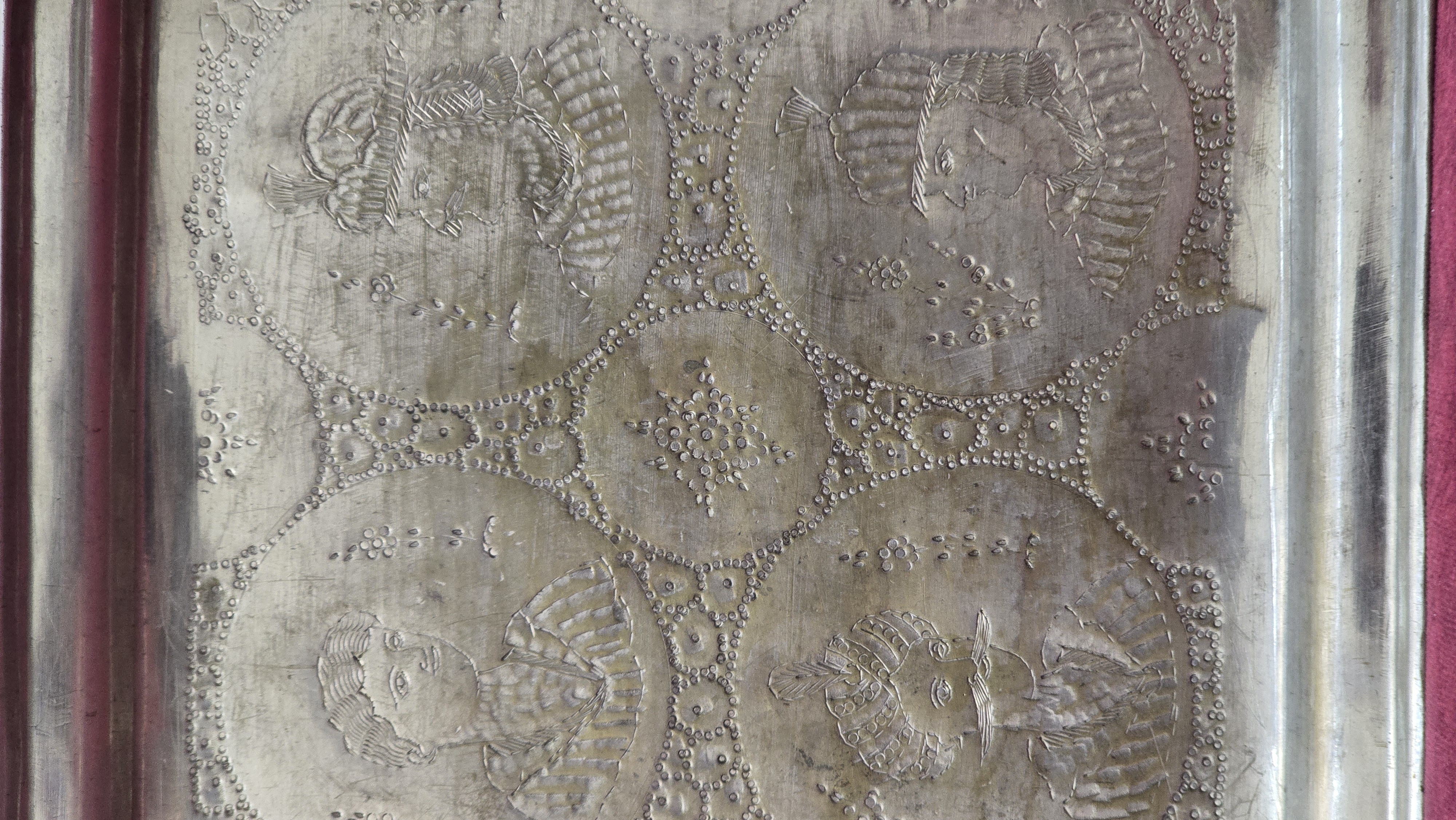 سینی عتیقه مربوط به قبل از دوره قاجار