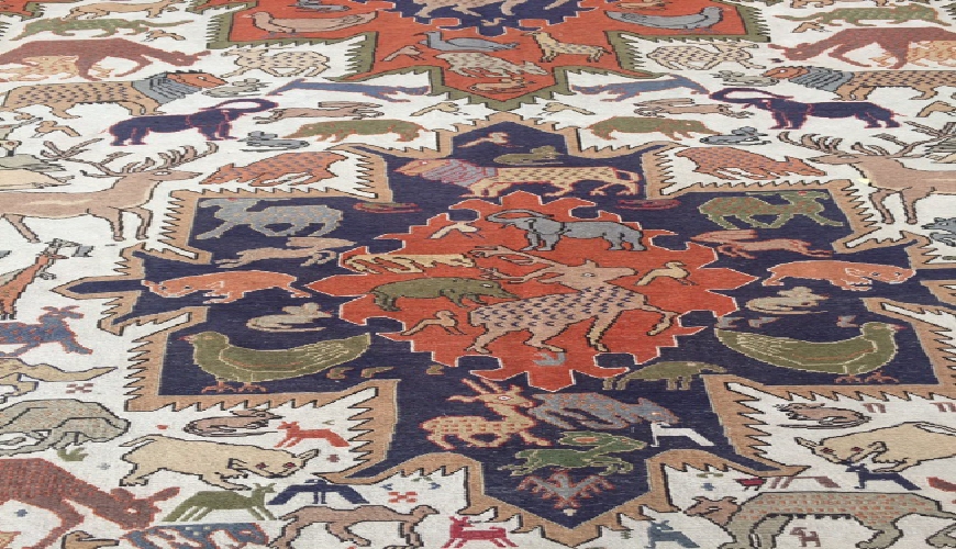 ورنی کف ابریشم دستباف24متری