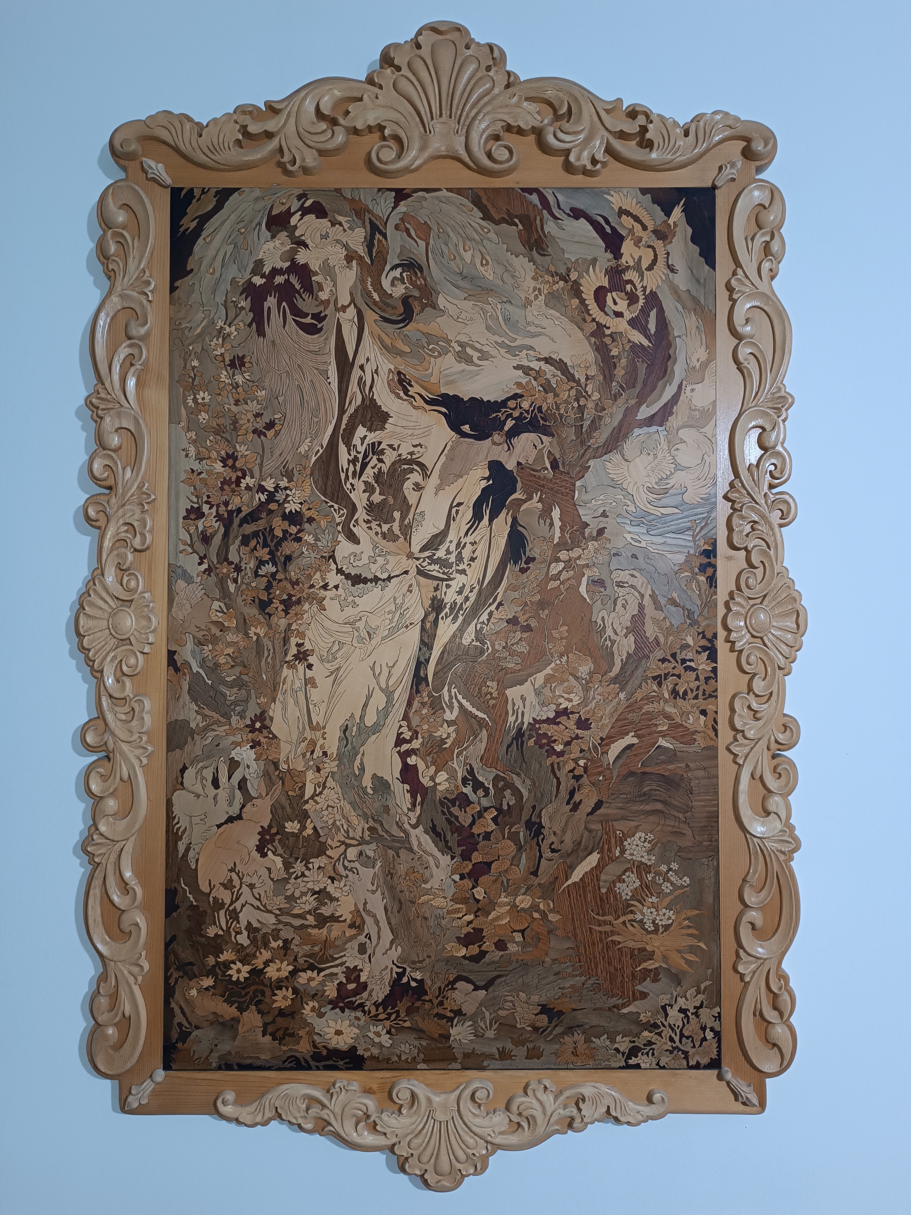 تابلو معرق نفیس و کمیاب