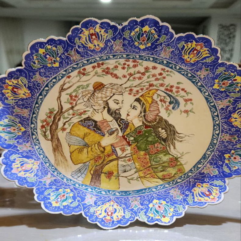 صنایع دستی ظروف میناکاری سفارشی 