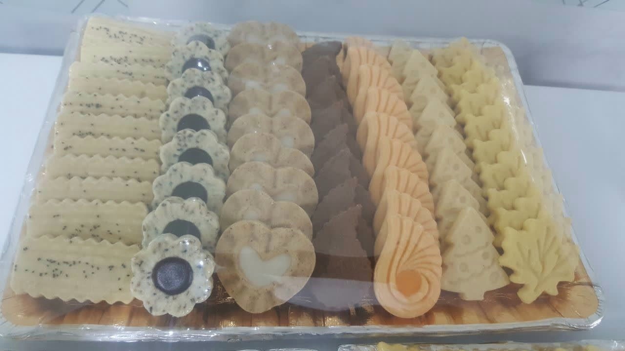 شیرینی کنجدی کلمپه چرخی و برنجی