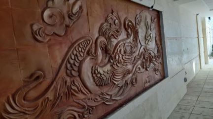 طراحی واجرای نقش برجسته نما وداخلی