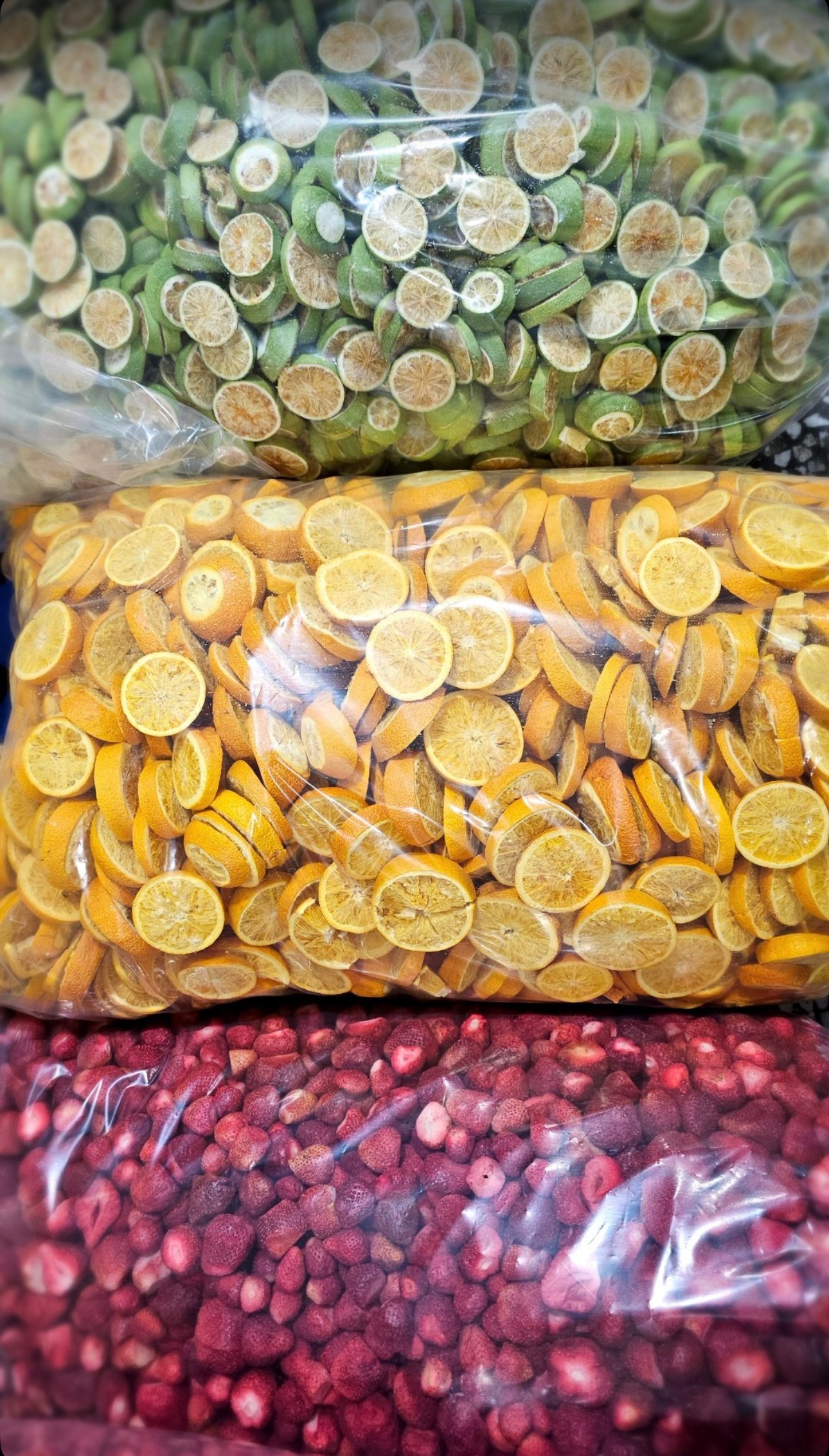 Sale of freeze-dried product