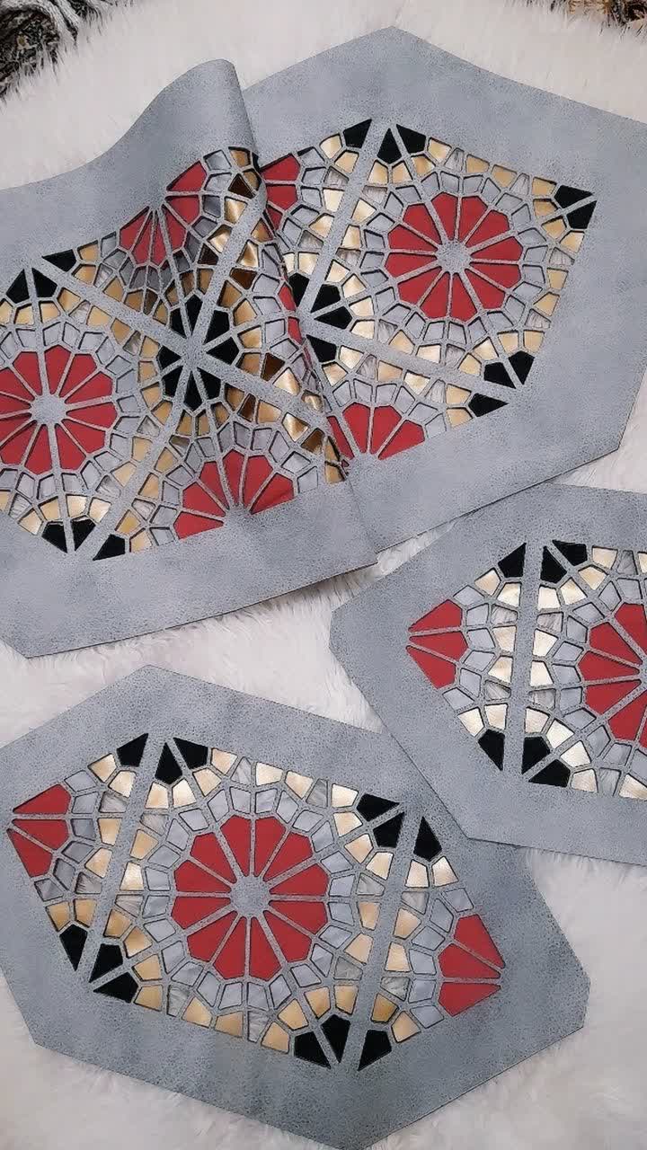 رومیزی هویه کاری