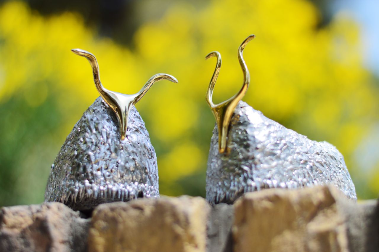 مجسمه برنجی 