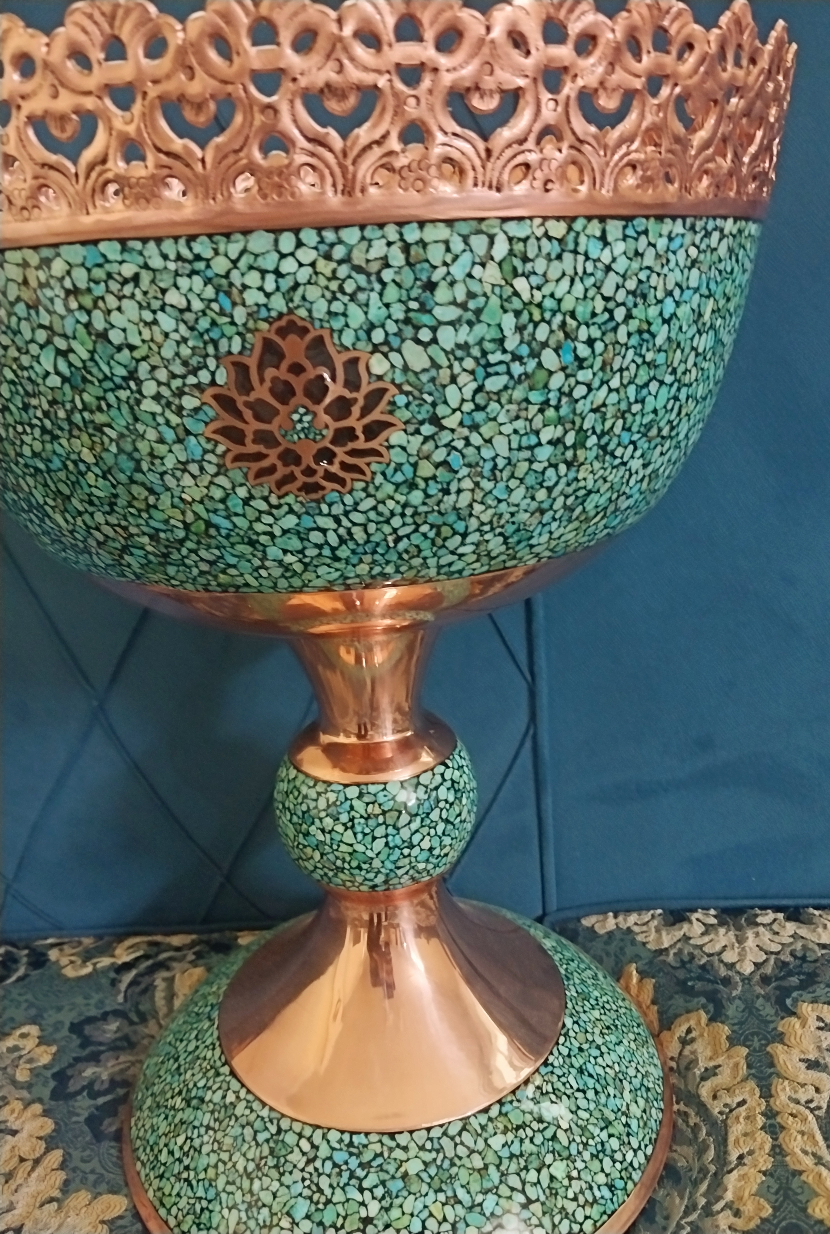 آجیل خوری فیروزه کوبی سوپر(بزرگ)