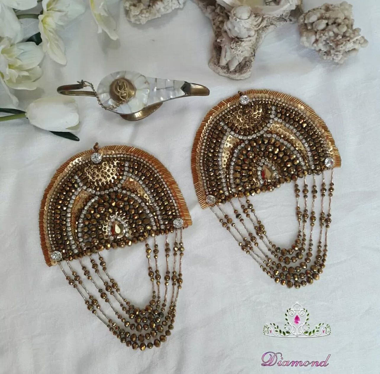 اکسسوری جواهردوزی دست ساز