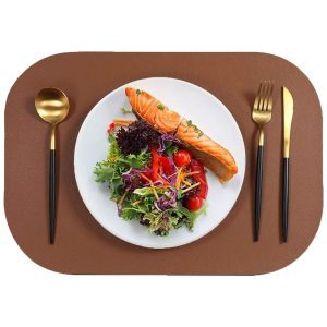 زیربشقابی چرم میزچین