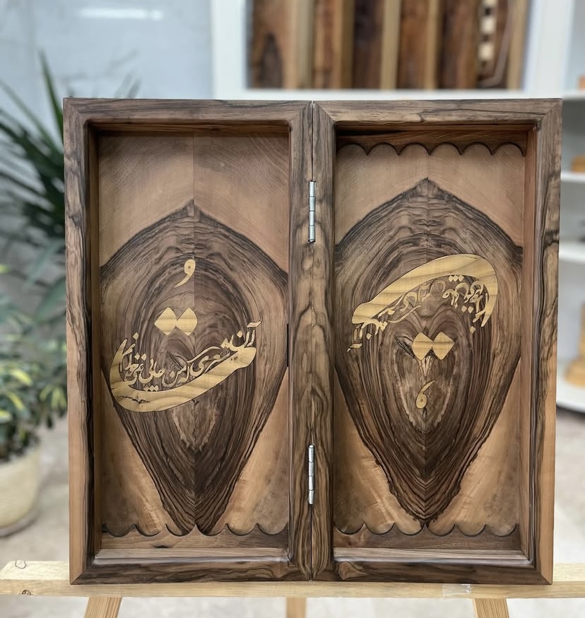 تخت نرد سفارشی/Custom Backgammon Board