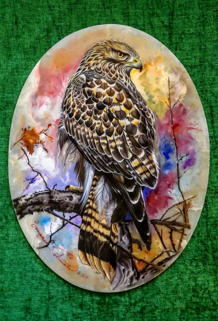 نقاشی سنگ مرمر