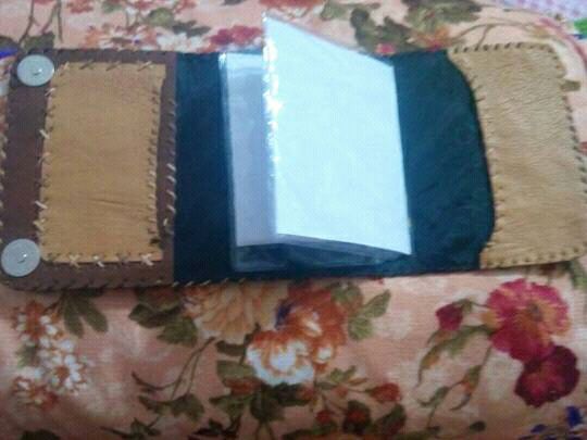 کیف پول چرم طبیعی دست ساز