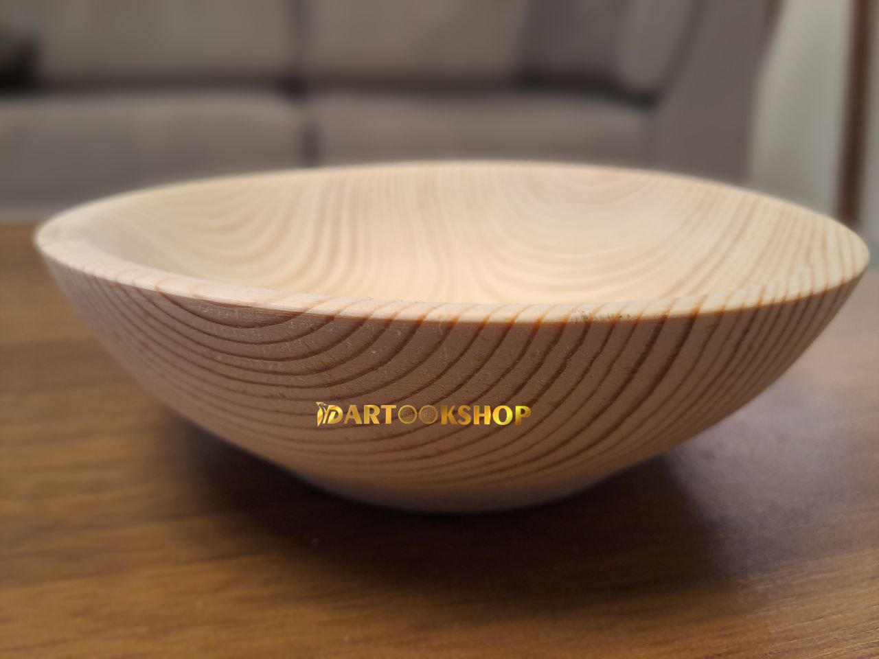 کاسه چوبی شیک خمره ای 