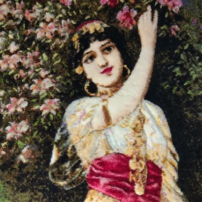 تابلو فرش دستباف 