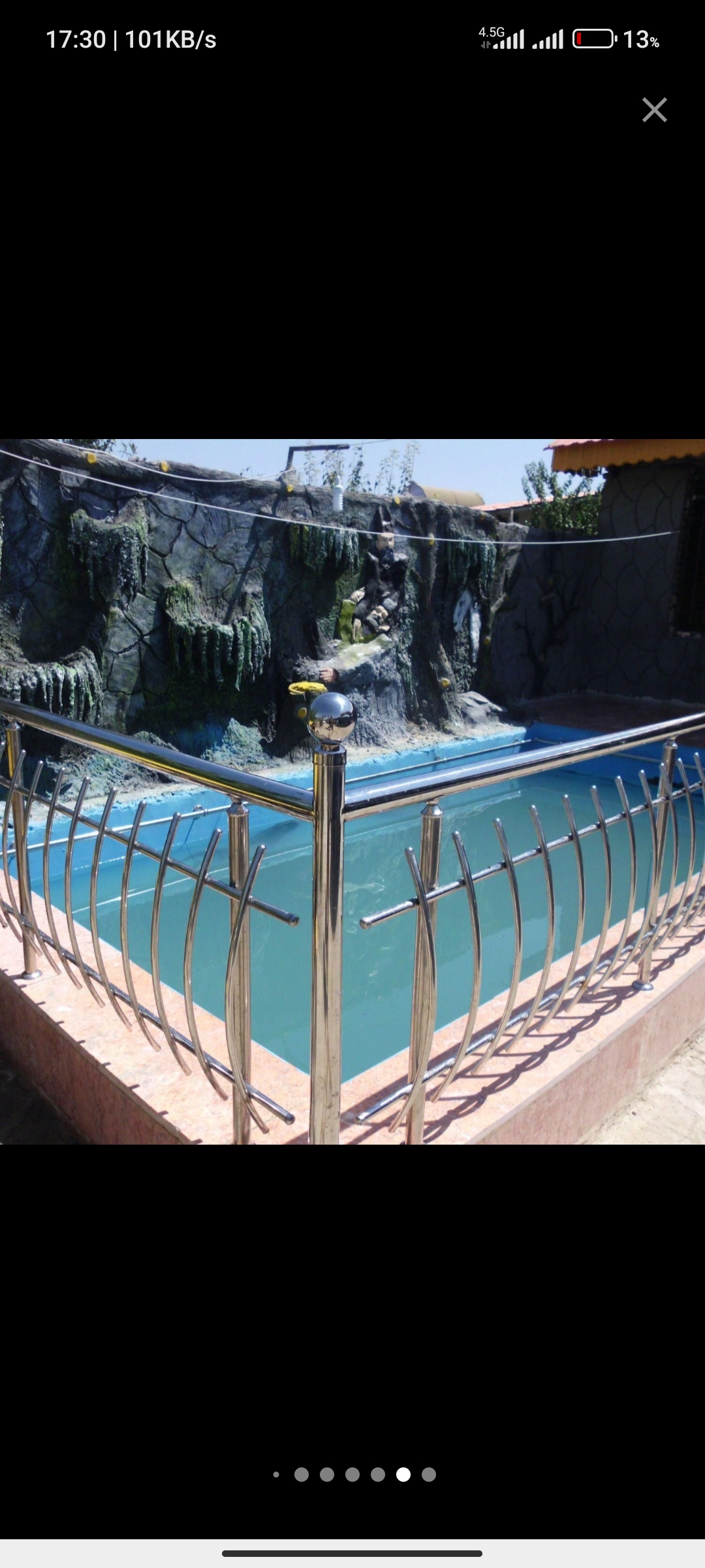 نرده استیل 