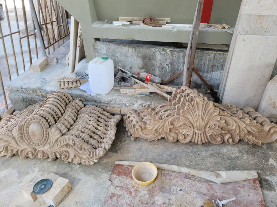 سنگ نمارومی و نماکلاسیک و معرق سنگ