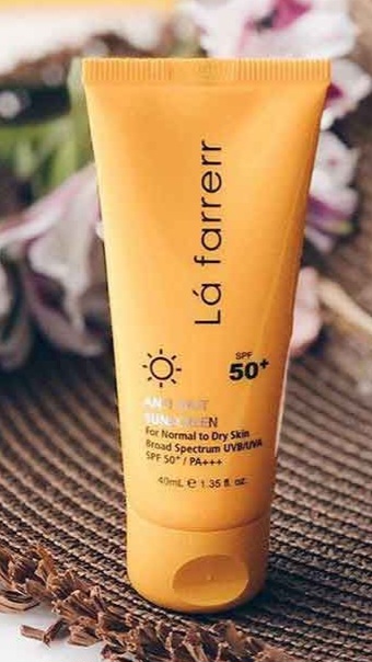کرم ضدافتاب وضدلک لافارر