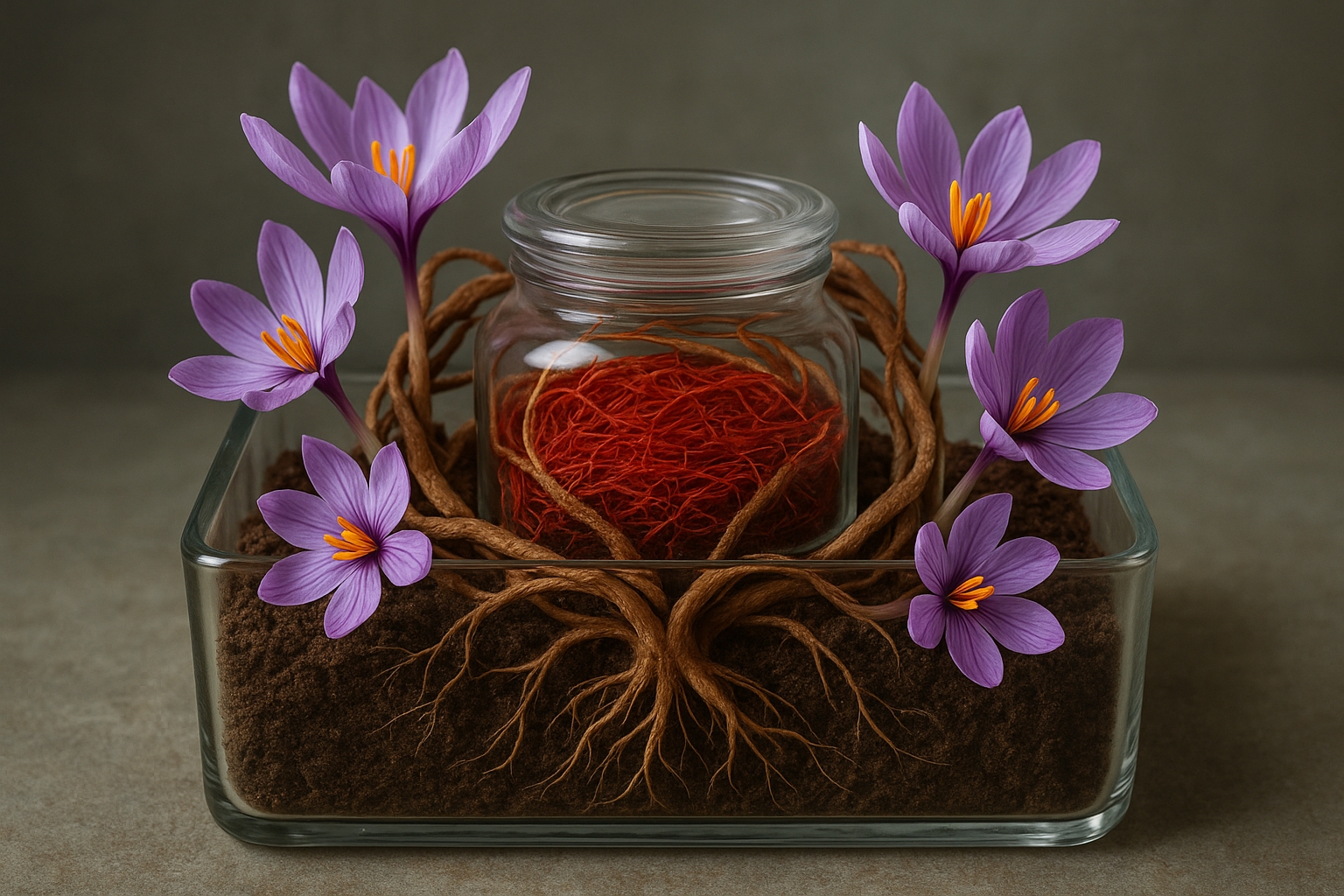 Pure Iranian saffron