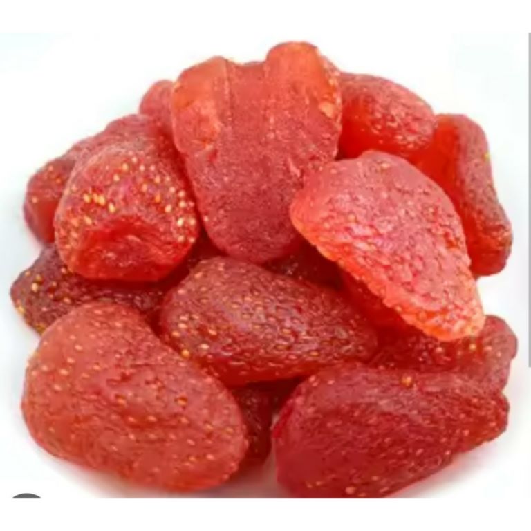 توت فرنگی خشک ژله ای 