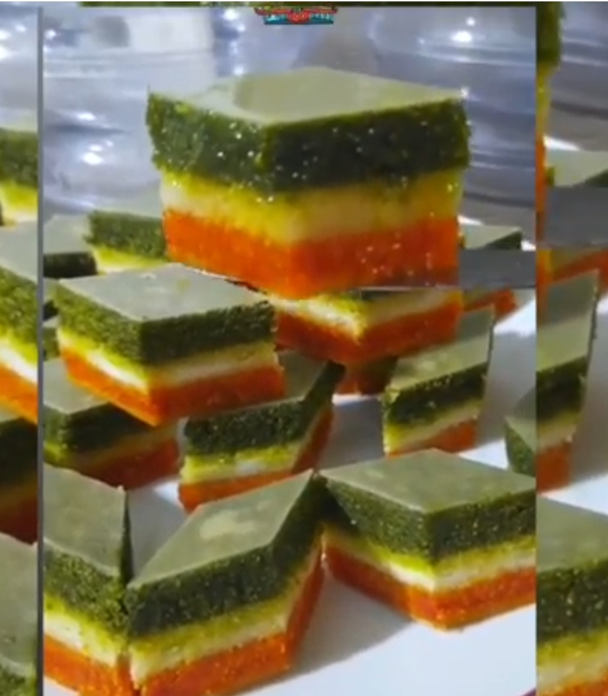 باقلوا چند لایه لوزی سوغات قزوین 