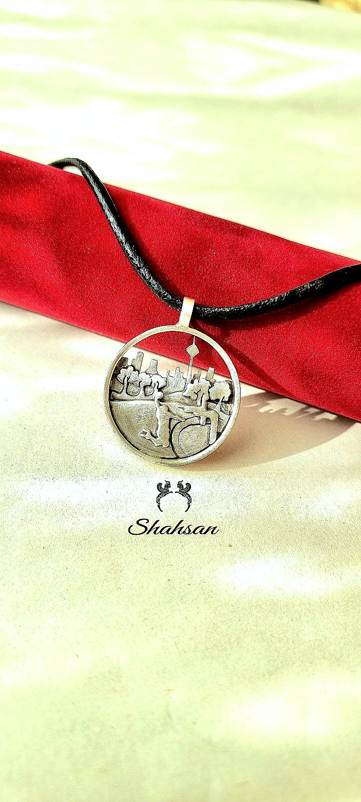 گردنبند نقره دستساز 