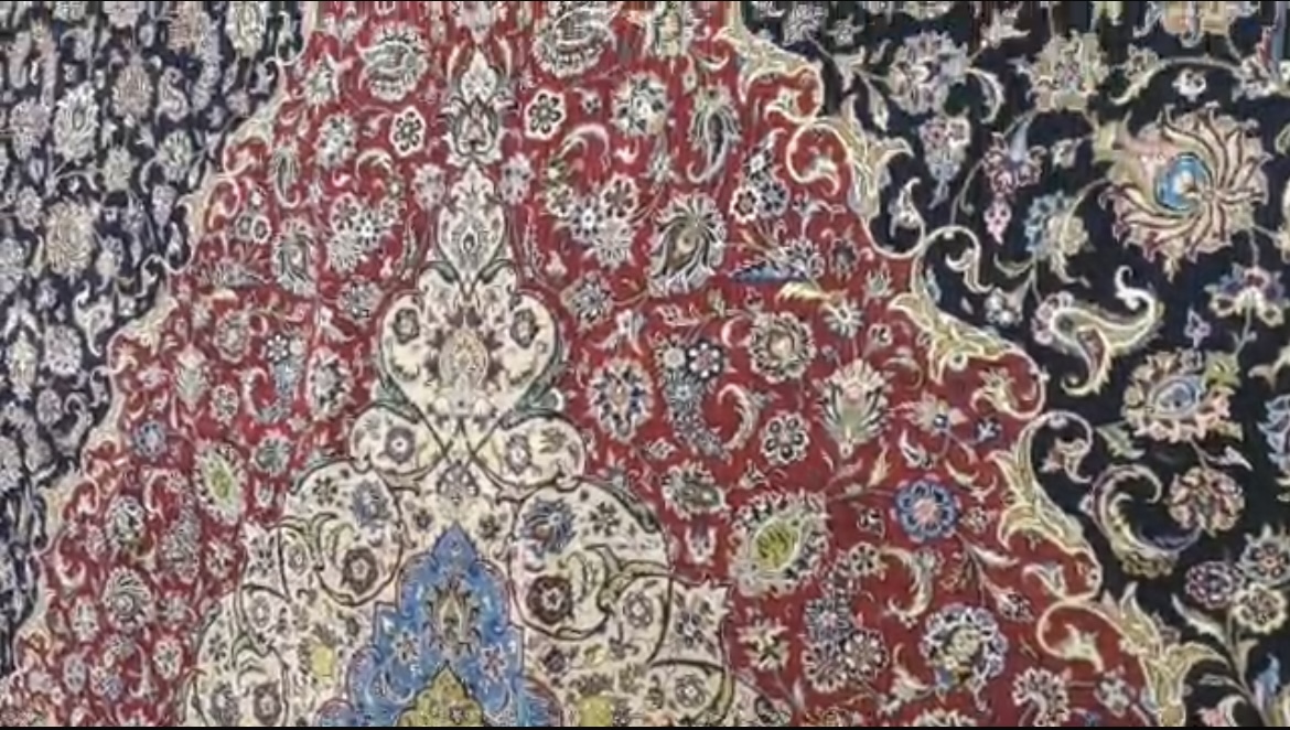 فرش ابریشم دستباف