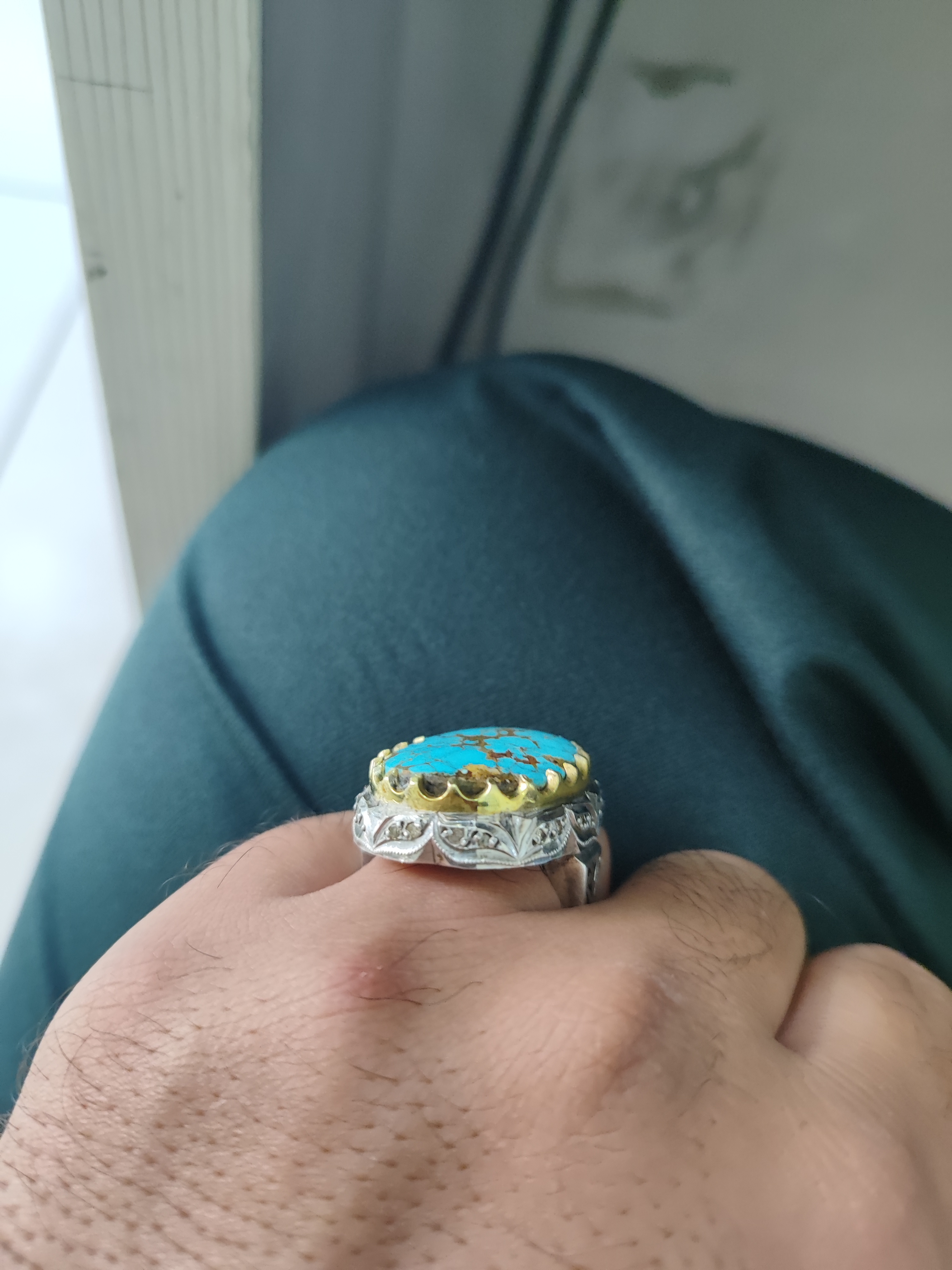 انگشتر فیروزه