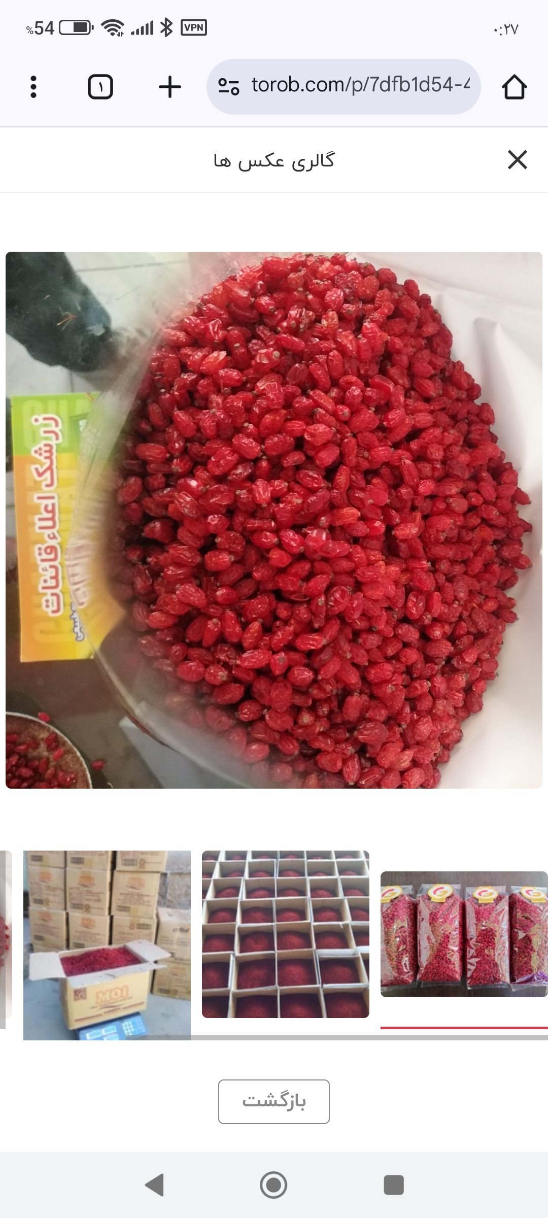 زرشک اصیل ایرانی 