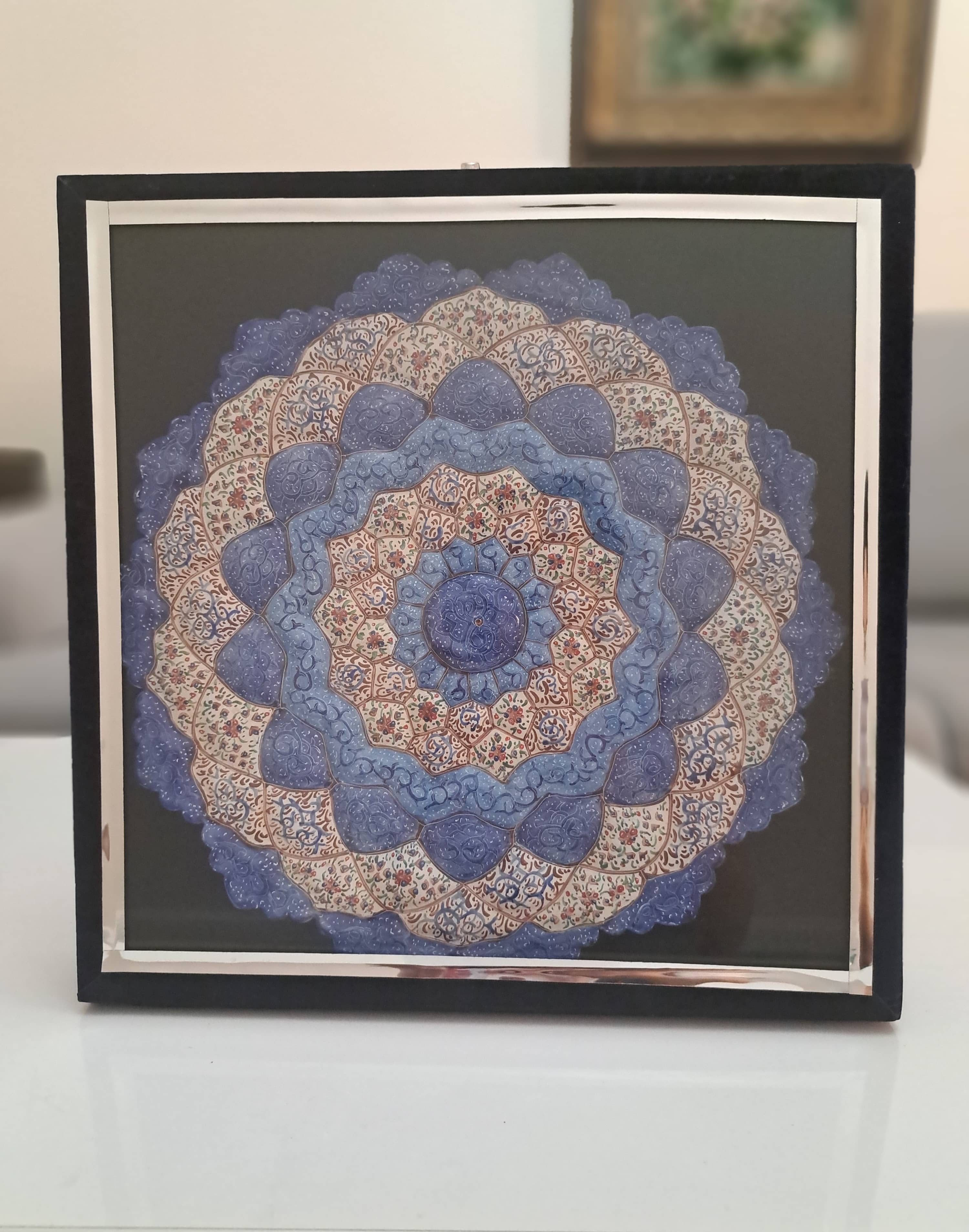 ظروف مینا کاری و معرق کاری 