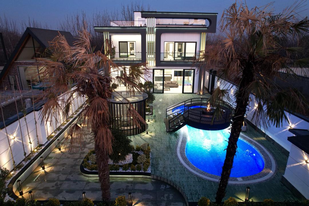 ویلا ۸۰۰ متر مدرن و شیک فول فرنیش