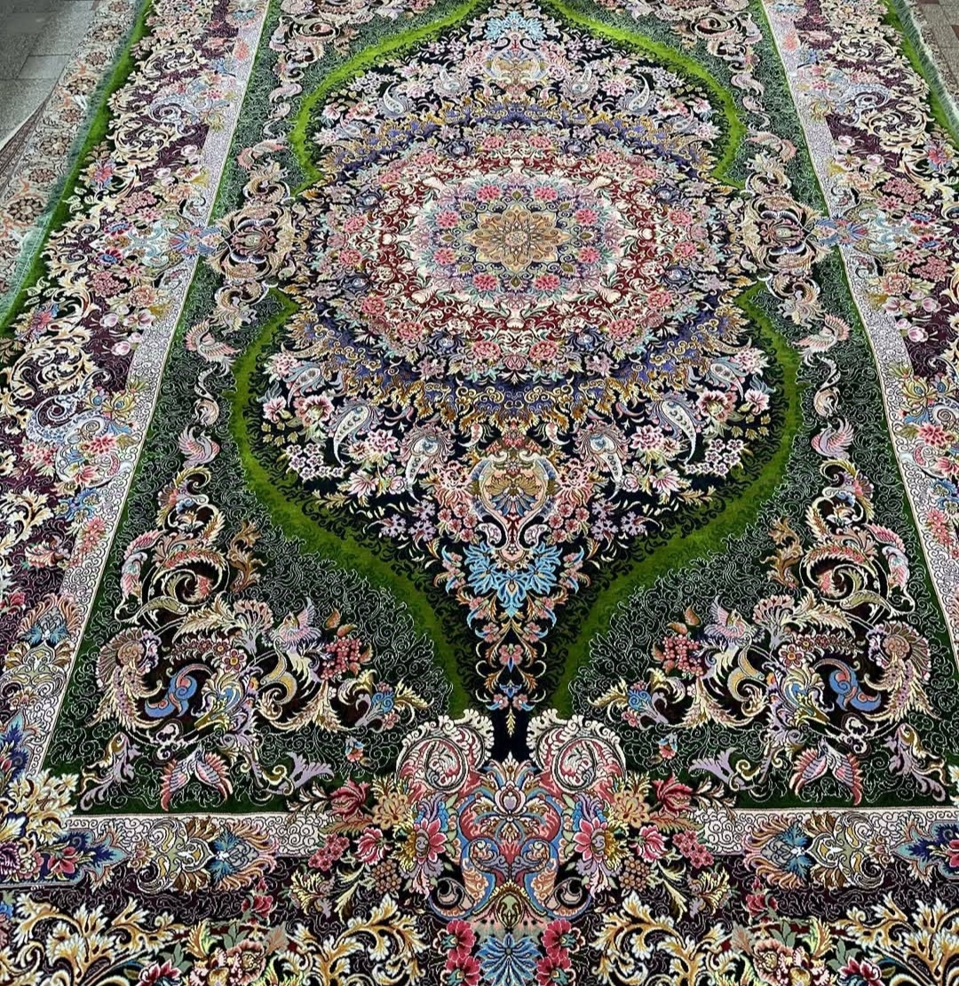 السجاد الیدوی الحریری من تبریز