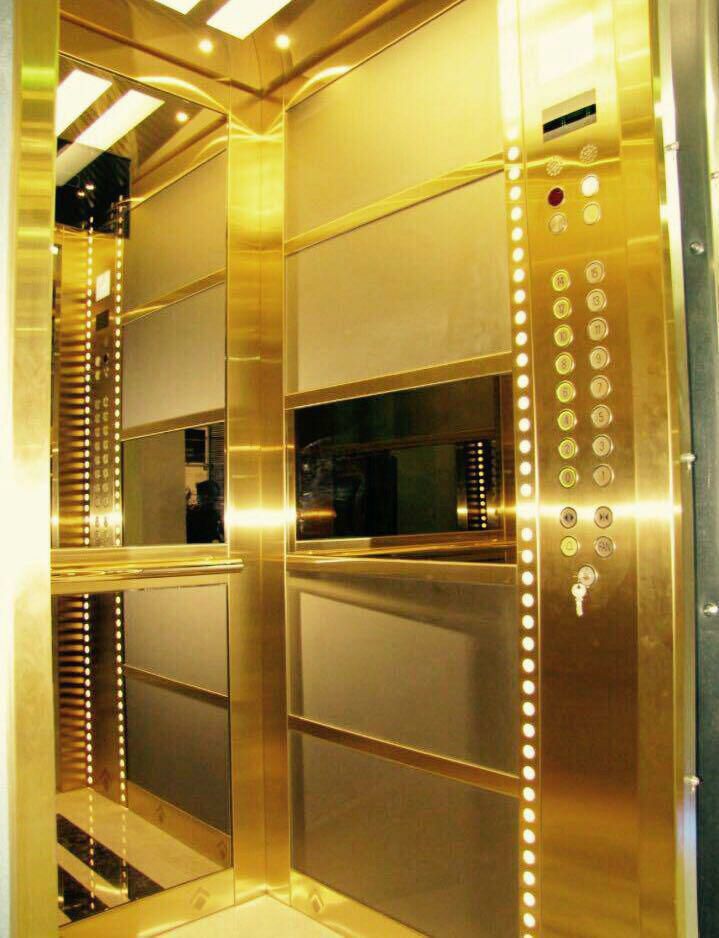 طراحی و ساخت کابین آسانسور